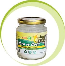 Coconut Oil from Brazil supplied by Jundcoco - Glass Jar (=Glass Bottle) Other Coconut Oil