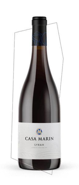 LITORAL VINEYARD SYRAH from Chile supplied by Viña Casa Marin - Red Wine