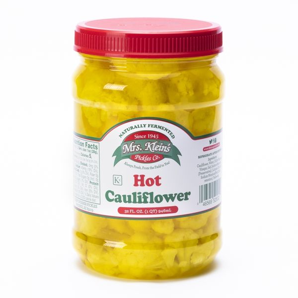 Hot Cauliflower from 미국 supplied by Klein's Kosher Pickle Company - Preserved - Pickled 콜리플라워 가공품