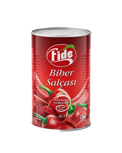 Pepper Paste from 튀르키예 supplied by Fide Konserve - Conventional 레드 페퍼콘