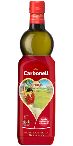 Carbonell Refined Olive Oil from 에콰도르 supplied by La Fabril S.A. - golden green 올리브유