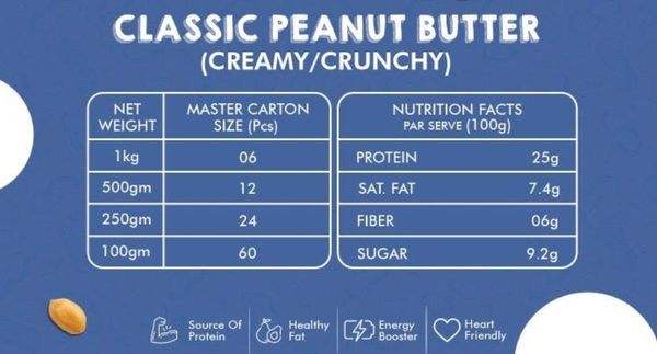 Classic Peanut Butter from 인도 supplied by ORETAYOS GLOBAL SERVICES LIMITED - High Quality 땅콩버터