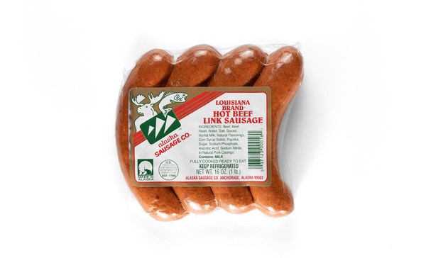 Beef sausage from United States supplied by Alaska Sausage and Seafood. - Beef Sausage