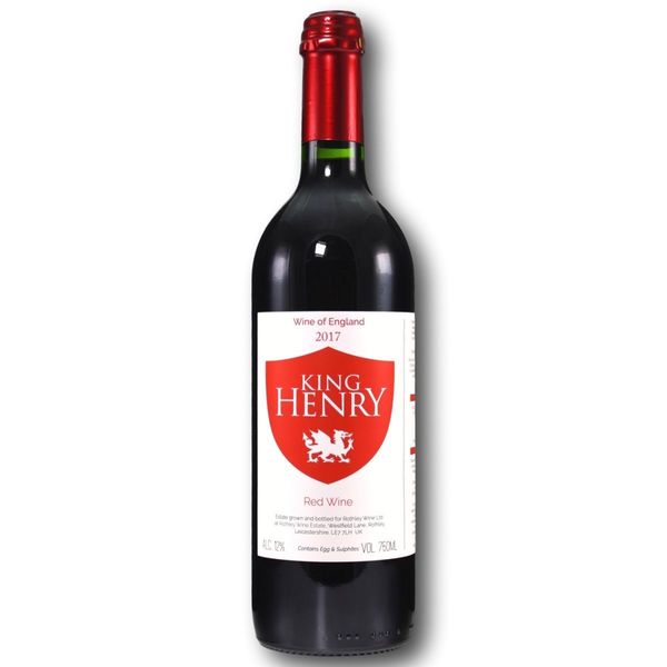 King Henry from United Kingdom supplied by Rothley Wine Estate, Kingfishers Pool Vineyard (wines sold by Rothley Wine Ltd) - Red Wine