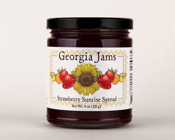 Strawberry Sunrise from 미국 supplied by Georgia Jams - 잼 및 마멀레이드 딸기잼