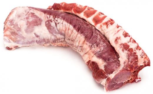 Pork Loin from 스페인 supplied by Matadero Frigorifico Avinyo SA - With Bone (=Bone-in) 신선 돼지고기 햄 및 목살
