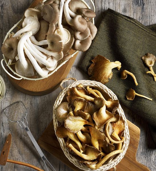 Vacuum Fried Mushroom from 태국 supplied by Phootawan Thai Dried Fruit Co., Ltd. - 버섯 가공품