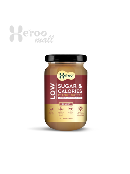 Heroo Peanut Butter Chunky 320g from 말레이시아 supplied by Eces Global Sdn Bhd - 땅콩버터