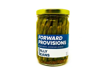 Pickled Dilly Beans from 미국 supplied by Quince and Apple LLC - Jar 생두 가공품