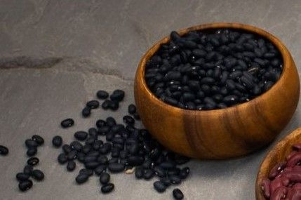 black bean from United States supplied by Pleasant Grove Farms - Kibbled Black Bean