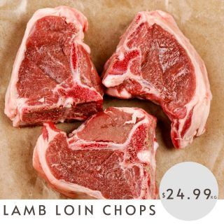 Lamb Loin Chops from 호주 supplied by A J BUSH & SONS - Chops 양고기