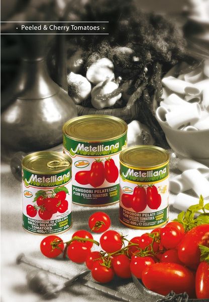 Tomato from 이탈리아 supplied by Pancrazio Spa - Preserved 통조림 또는 병에 든 토마토