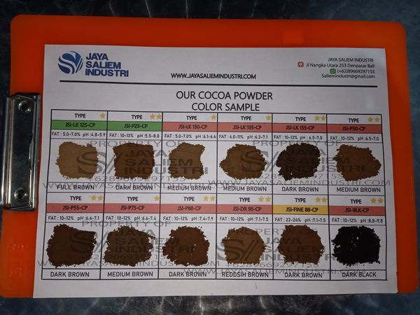 Cocoa Powder from 인도네시아 supplied by JAYA SALIEM INDUSTRI - Light Brown 코코아 파우더