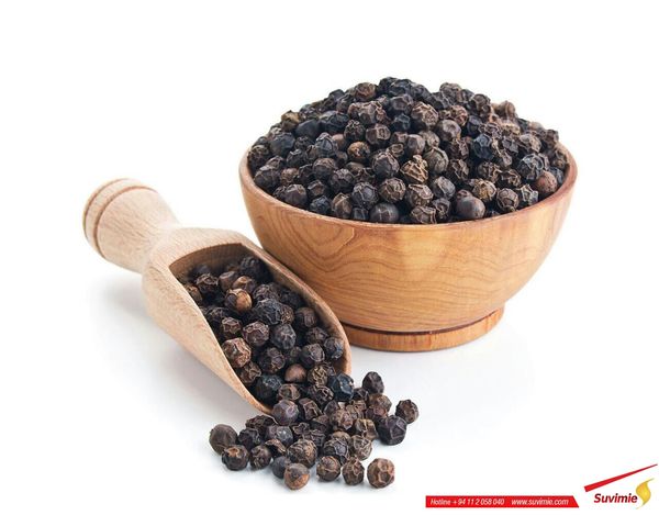 Black Pepper from Sri Lanka supplied by Suvimie Associates (Pvt) Ltd. - Sri Lanka (=Ceylon) Whole Black Peppercorn