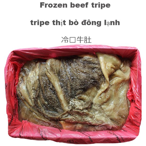 Beef tripe raw, green beef tripe, frozen beef stomach from Ukraine supplied by Euro-Commerce LTD - Others Fresh Whole Beef