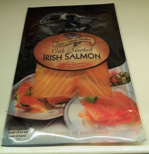 Organic Smoked Salmon from Ireland supplied by Clarkes Salmon Smokery - Smoked Salmon