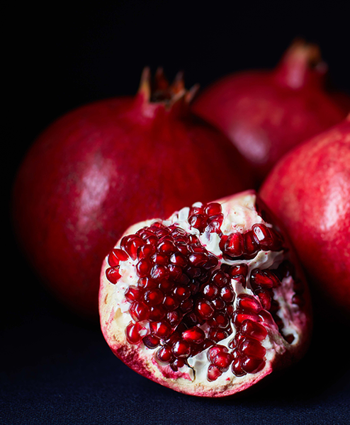 Pomegranate from Italy supplied by Natoora - Red Fresh Pomegranate