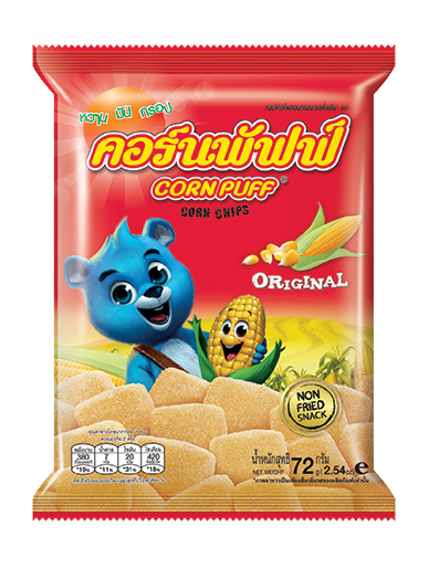 Corn Puff from Thailand supplied by Friendship Co.,Ltd. - Flavored Popcorn Snack
