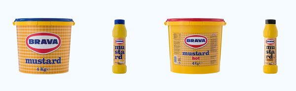Mustard Sauce from 그리스 supplied by MINERVA SA EDIBLE OILS ENTERPRISES - Individually Wrapped (=IW) 머스터드 소스