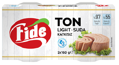 Canned Tuna from 튀르키예 supplied by Fide Konserve - Preserved (=Canned) 참치 통조림