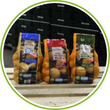 Potatoes from 독일 supplied by GROKA & Uetzer Zwiebel - 갈색 신선 일반 감자