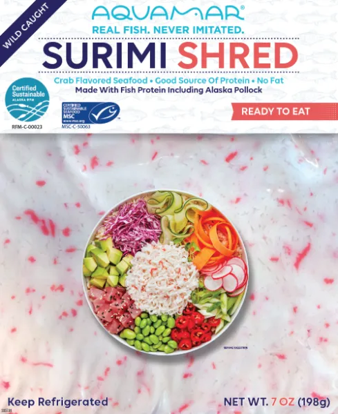 Surimi from 미국 supplied by Aquamar - Surimi 게 가공품