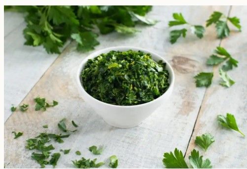 IQF Parsley from 미국 supplied by Supherb Farms - Cut 파슬리