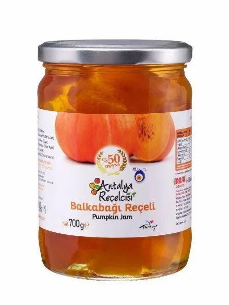 Pumpkin Jam from 튀르키예 supplied by Antalya Recelcisi - Jar 호박 가공품
