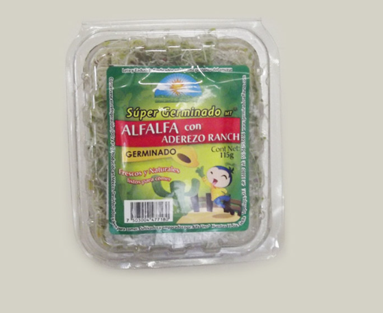 Germinado Aderezo Ranch from 멕시코 supplied by ALFA UNO - Fresh (=Chilled) 녹두나물