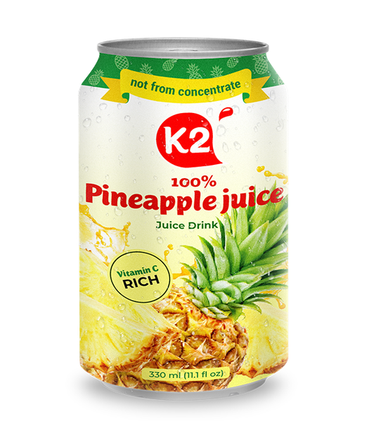 100% Pineapple Juice from 베트남 supplied by P&C INTERNATIONAL DAIRY JOINT STOCK COMPANY - NFC (=Not From Concentrate=Directly Expressed) 파인애플주스