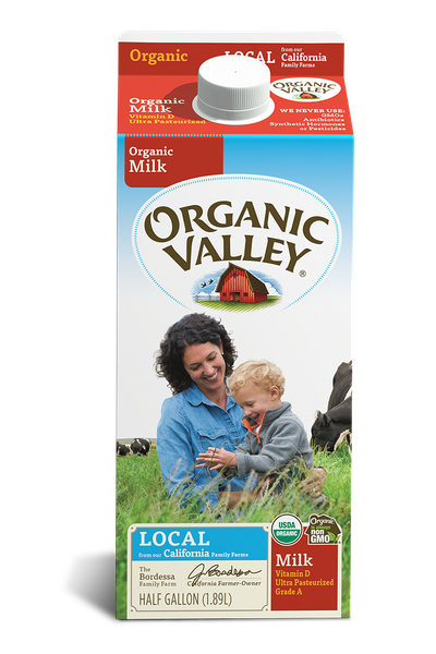 Milk from United States supplied by CROPP Cooperative - Liquid Cow Milk