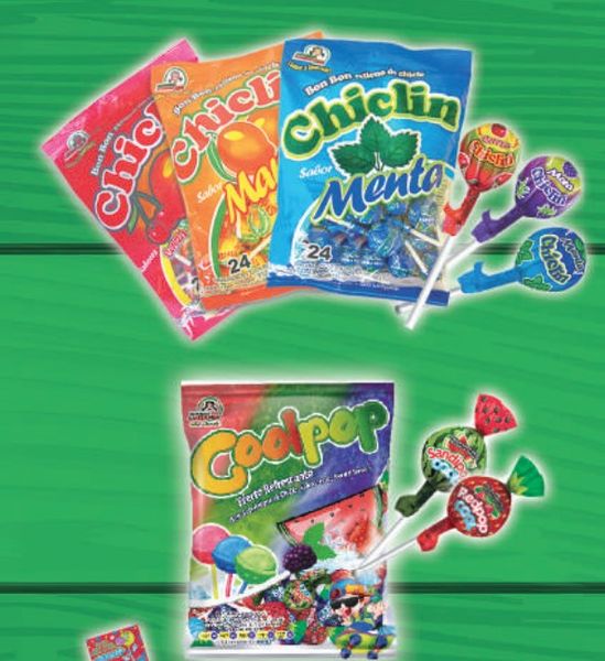 Candy from El Salvador supplied by Confiteria Americana - All season Candy