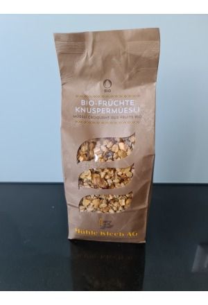 Organic fruit crisp muesli from 스위스 supplied by Kleeb Mill AG - 뮤즐리