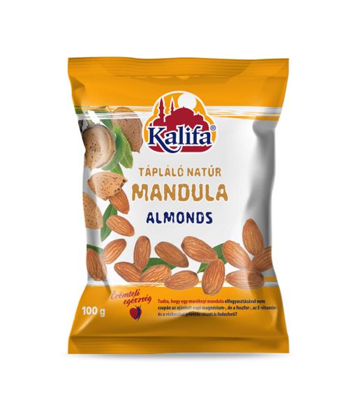 KALIFA NATURAL ALMONDS from 헝가리 supplied by Gilan Trading Ltd. - Light Brown 아몬드 알맹이
