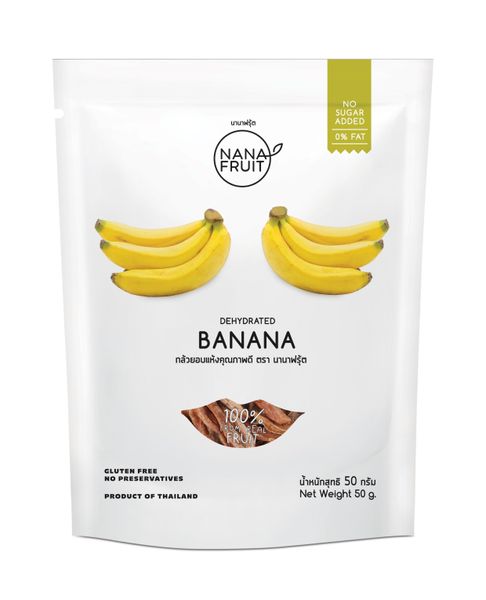 Nana Fruit Dehydrate Banana from Thailand supplied by Nana Fruits Co., Ltd. - Carton Box (=Cardboard Box) Fresh Banana