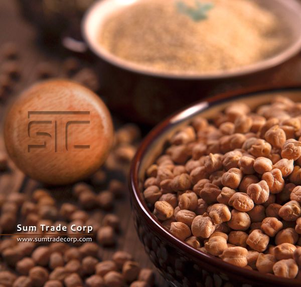 Chickpea from 캐나다 supplied by Sum Trade Corp - 75~80p. Oz. (=7~8 mm) 말린 병아리콩