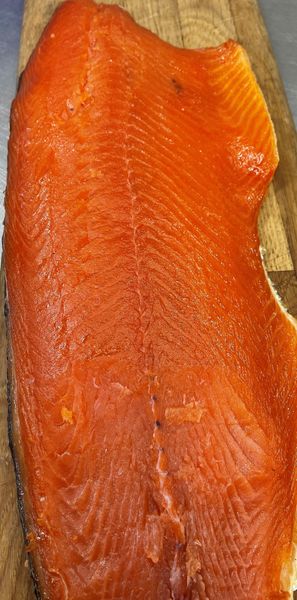 Salmon from 영국 supplied by Moore's Traditional Curers - Fresh (=Chilled=Raw) 훈제 연어