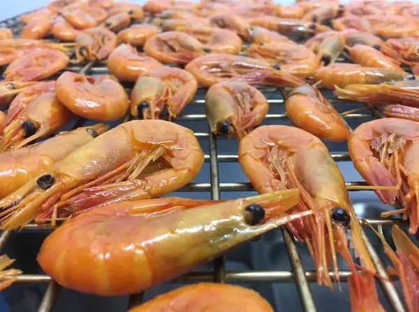 Smoked Prawns from 영국 supplied by Smeatons Smokehouse - Smoked 새우 가공품
