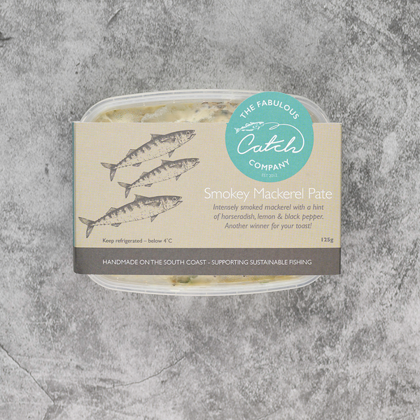 SMOKEY MACKEREL PATE from 영국 supplied by The Fabulous Catch Company - Smoked 신선 고등어