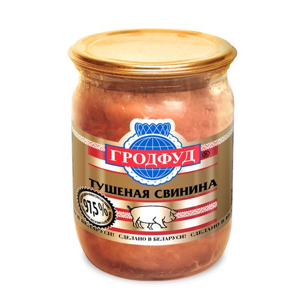 Canned Pork from 벨라루스 supplied by KVINFOOD, LLC - Canned 돼지고기 통조림