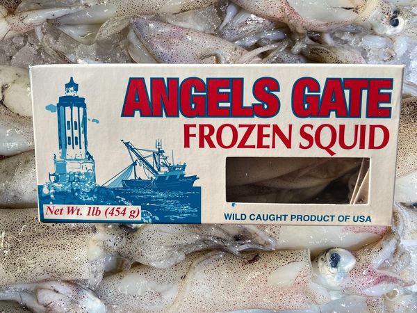 Frozen California Squid from United States supplied by Nautilus Seafood - California Squid (=Loligo opalescens=California Market Squid) Frozen Squid