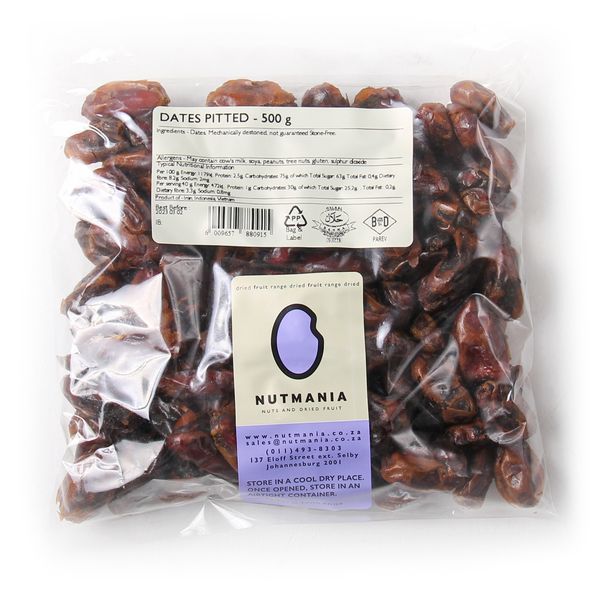 Dates Pitted from 남아프리카공화국 supplied by Nutmania - Raw 신선 대추야자