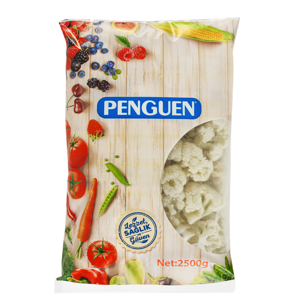 IQF Cauliflower from 튀르키예 supplied by Penguen Food - White 신선 콜리플라워