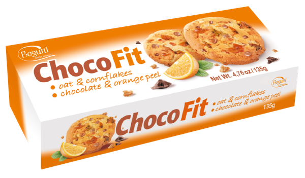Choco Fit oatmeal, corn, chocolate and orange zest from 폴란드 supplied by Boguti Sp. z.o.o. - orange zest 쿠키
