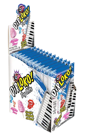 Diploko Pop Hits from 브라질 supplied by Danilla Foods Brasil Ltda. - Sours 캔디