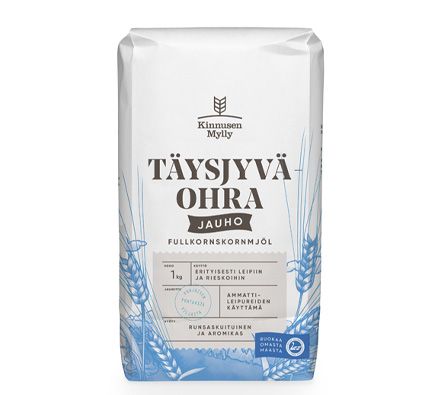 Barley Flour from 핀란드 supplied by Kinnusen Mylly Oy - Modified Atmosphere Packaging (=MAP) 보릿가루