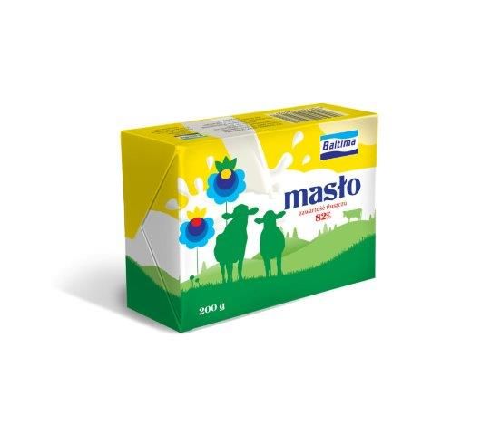Butter from 폴란드 supplied by Baltima. - 200g 우유버터
