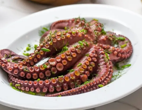 Spanish Pulpo (Octopus) from Spain supplied by Ruggiero Seafood Inc. - Mexican Four-Eyed Octopus (=Pulpo Maya=Octopus Maya) Frozen Octopus