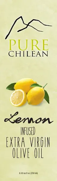 Lemon Infused Extra Virgin Oil from 미국 supplied by Pure Chilean, Llc - Medium 레몬 오일