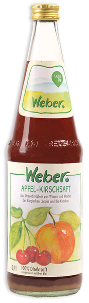 Apple cherry juice from 독일 supplied by Weber Fruit juice - Apple Cherry 사과주스